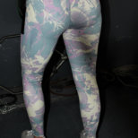 Back of monob swirl leggings