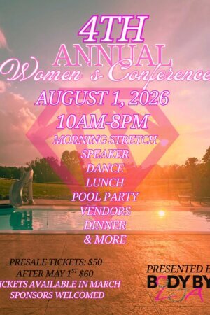 4th Annual Women's Conference Ticket!!!